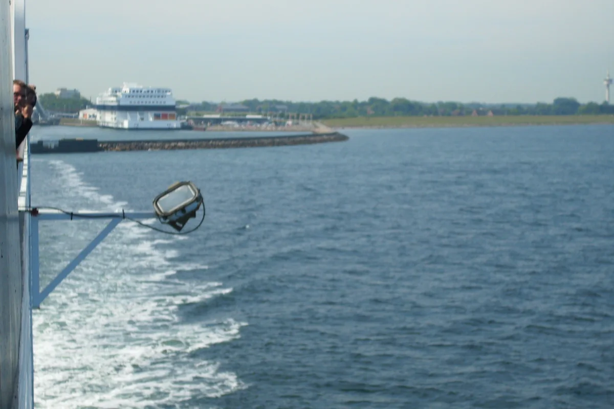 Scandlines-Fähre auf der Vogelfluglinie vor Puttgarden